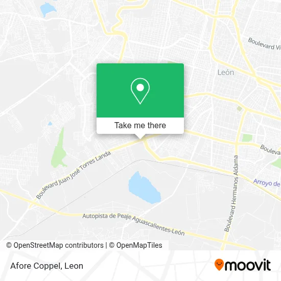 Afore Coppel map