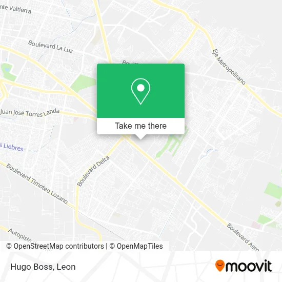 Hugo Boss map