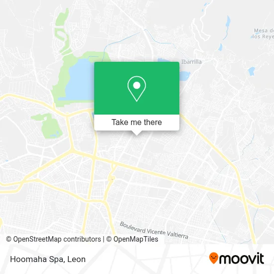 Hoomaha Spa map