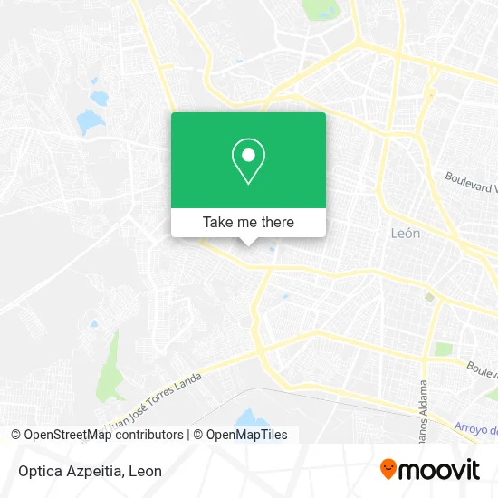 Optica Azpeitia map