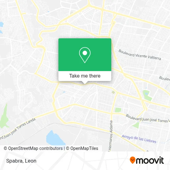 Spabra map
