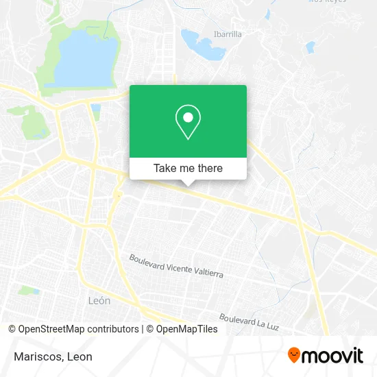 Mariscos map