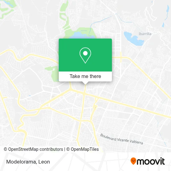 Modelorama map