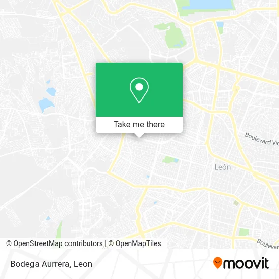 Bodega Aurrera map