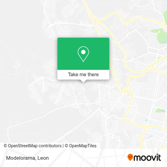 Modelorama map