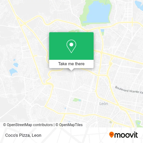 Coco's Pizza map