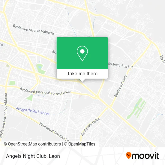 Angels Night Club map