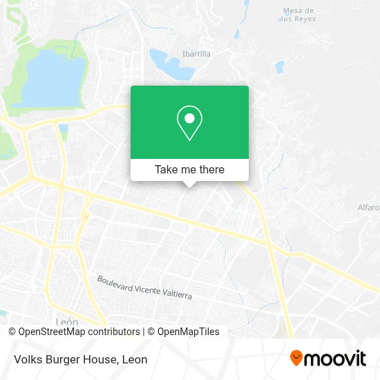 Volks Burger House map