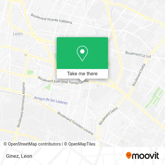 Ginez map