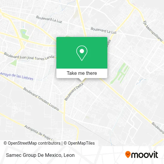 Samec Group De Mexico map