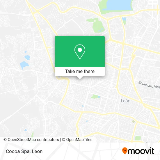 Cocoa Spa map