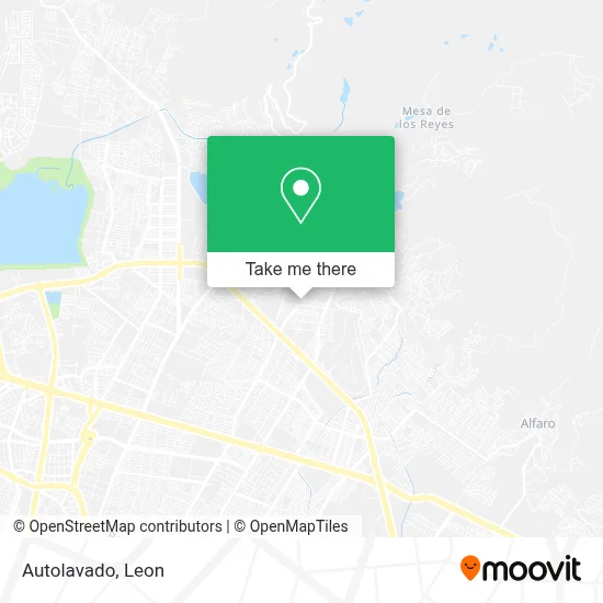 Autolavado map