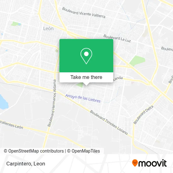 Carpintero map