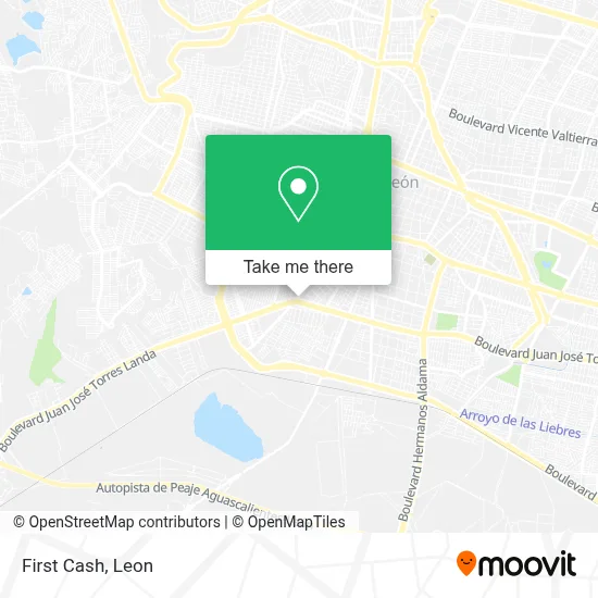 First Cash map