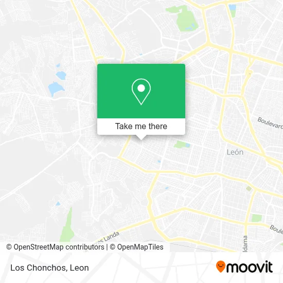 Los Chonchos map