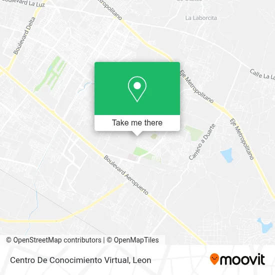 Centro De Conocimiento Virtual map