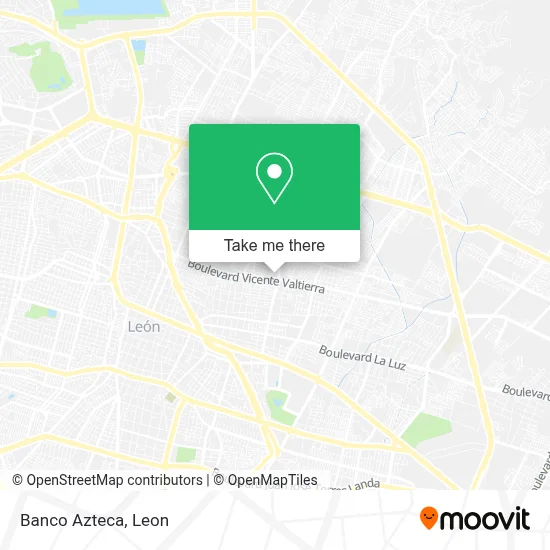 Banco Azteca map