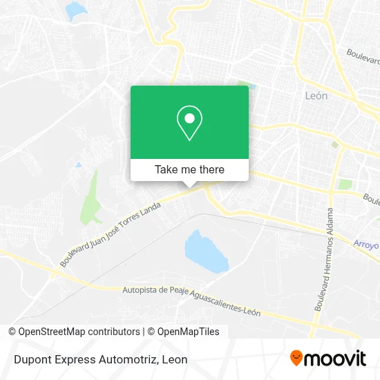 Dupont Express Automotriz map