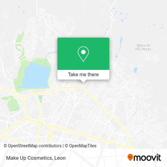 Make Up Cosmetics map