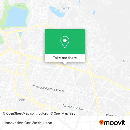 Innovation Car Wash map