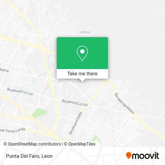 Punta Del Faro map