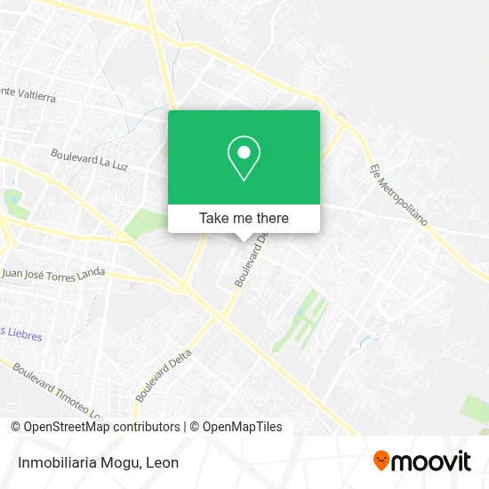 Inmobiliaria Mogu map