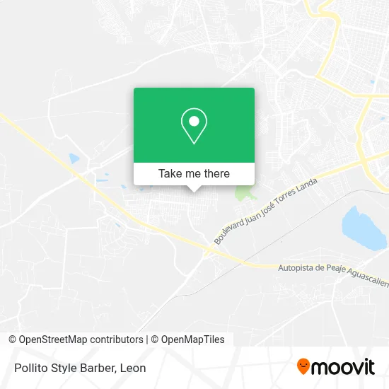 Pollito Style Barber map