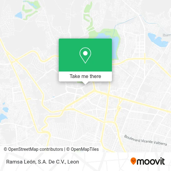 Ramsa León, S.A. De C.V. map