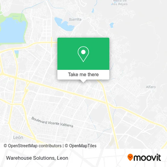 Warehouse Solutions map