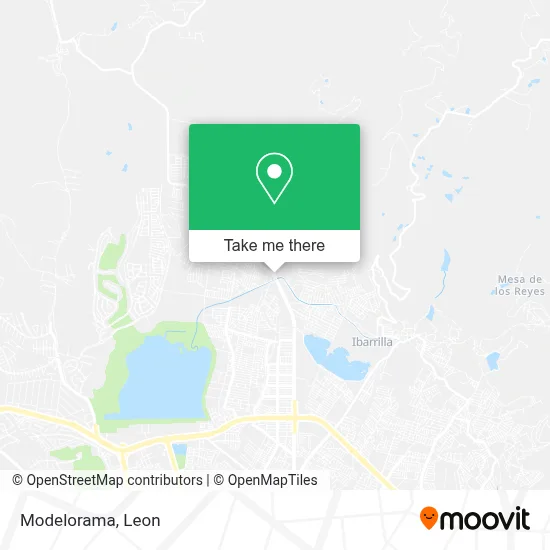 Modelorama map