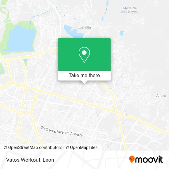Vatos Workout map