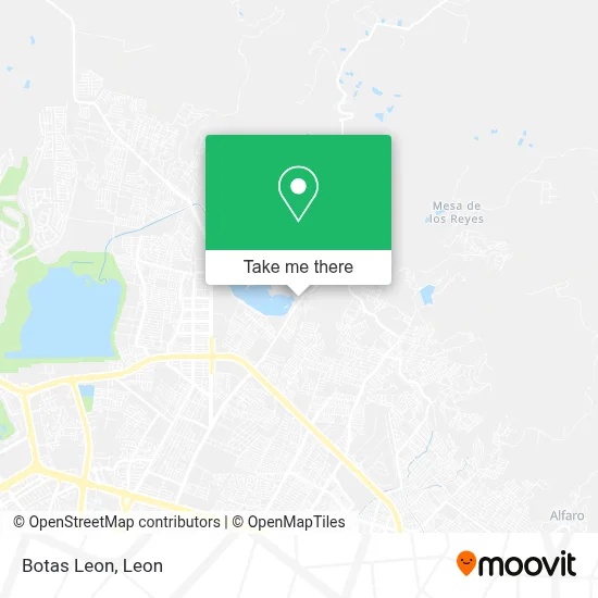Botas Leon map