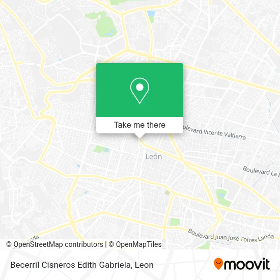 Becerril Cisneros Edith Gabriela map