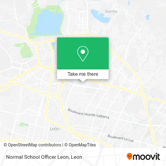 Normal School Officer Leon map