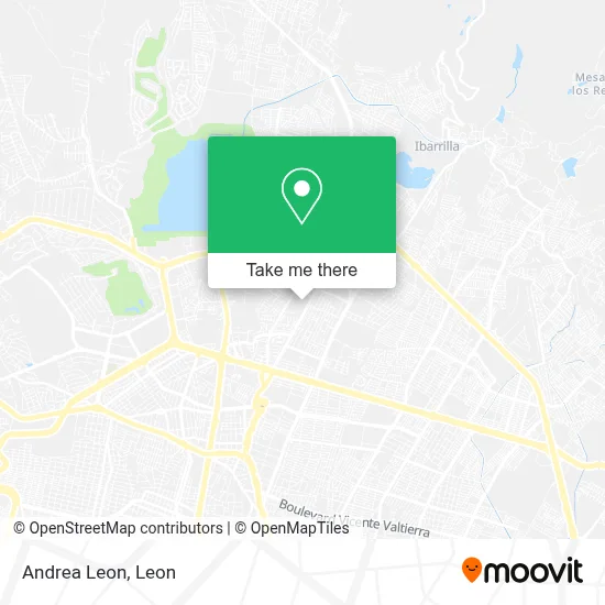 Andrea Leon map
