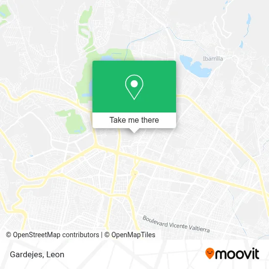 Gardejes map