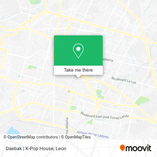 Daebak | K-Pop House map