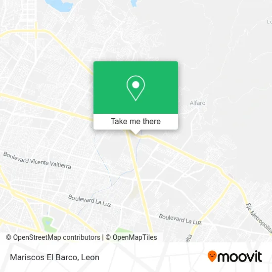 Mariscos El Barco map
