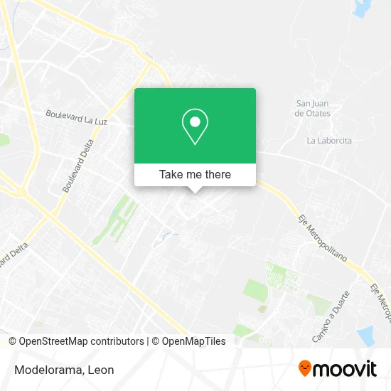 Modelorama map