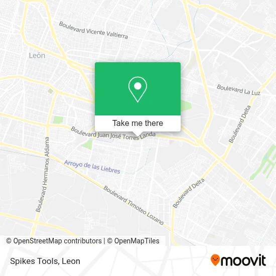 Spikes Tools map