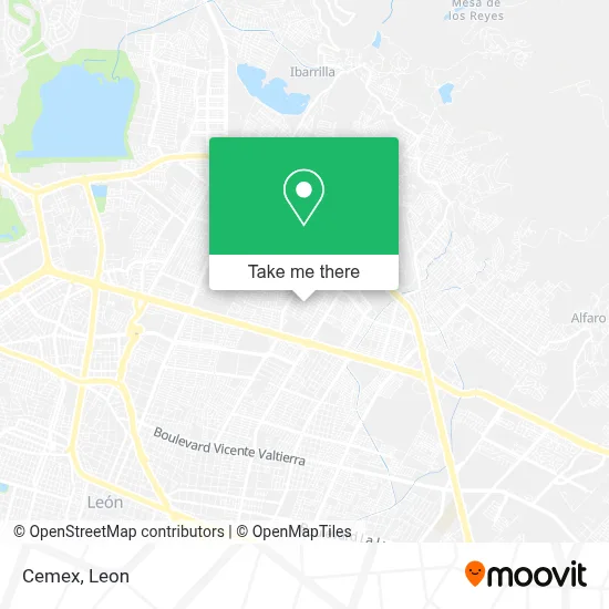 Cemex map