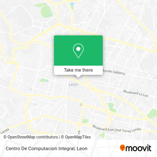 Centro De Computacion Integral map