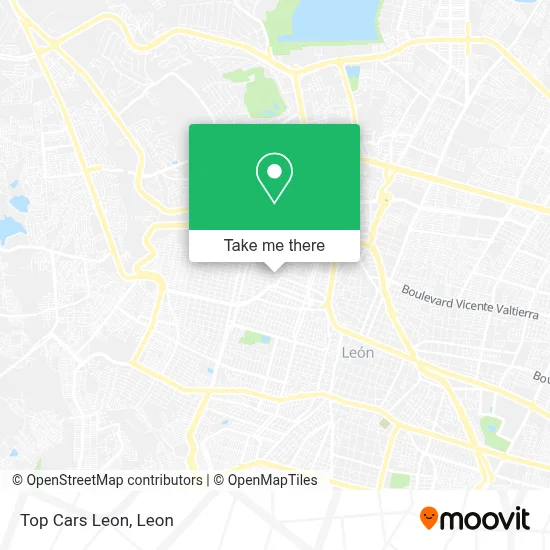 Top Cars Leon map