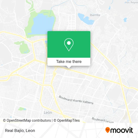 Real Bajio map