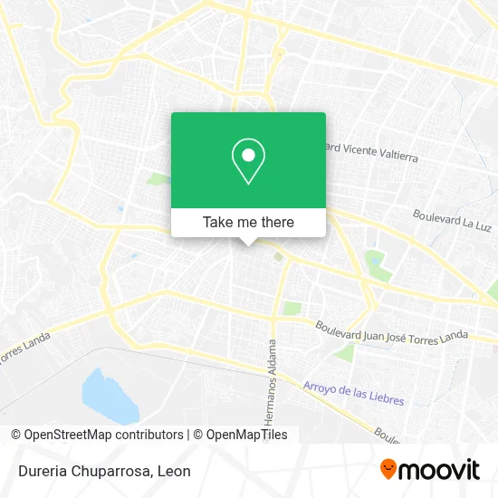 Dureria Chuparrosa map