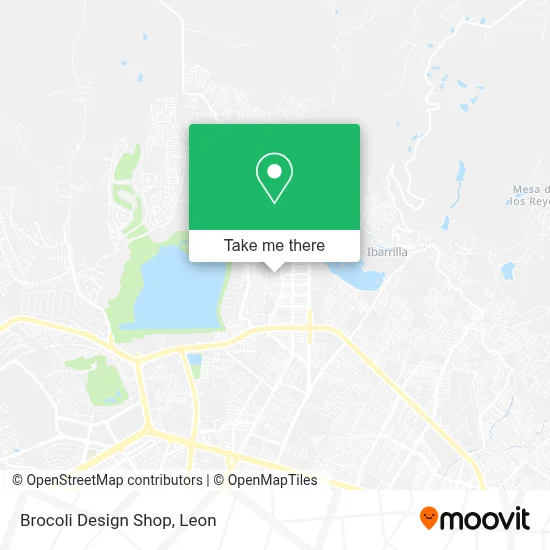 Brocoli Design Shop map