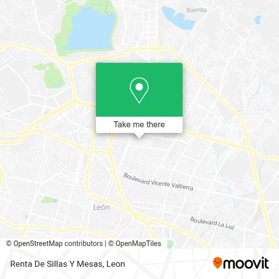 Renta De Sillas Y Mesas map