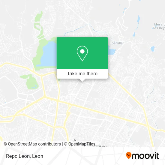 Repc Leon map