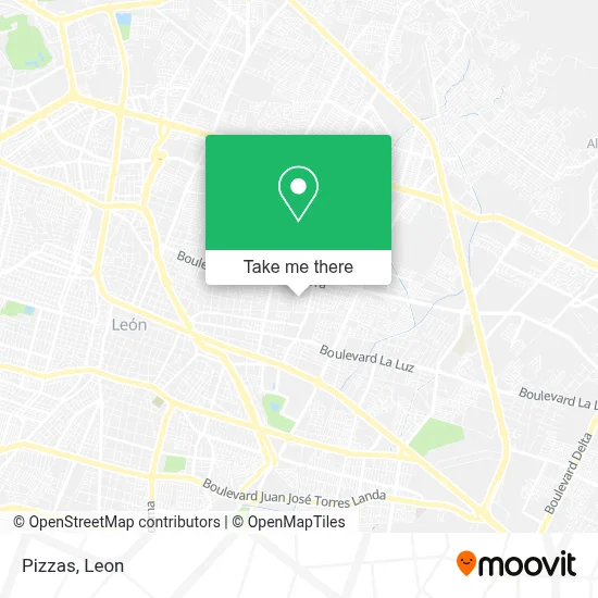 Pizzas map
