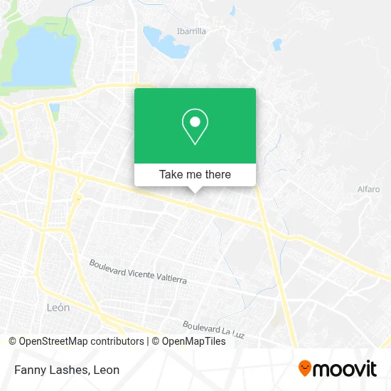 Fanny Lashes map